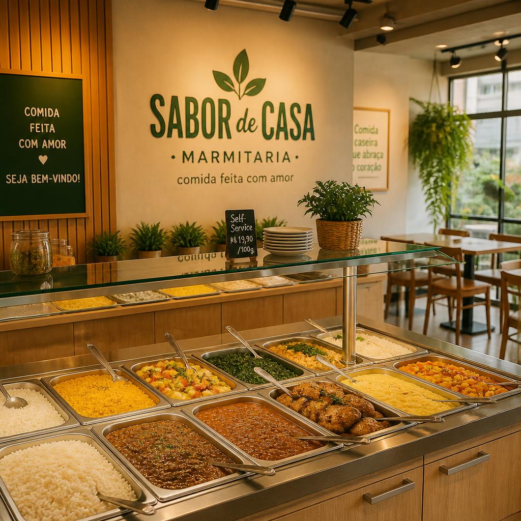 Casa dos Sabores — marmitaria em Cascavel/PR